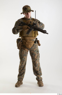 Casey Schneider Paratrooper Loading Gun standing whole body 0001.jpg